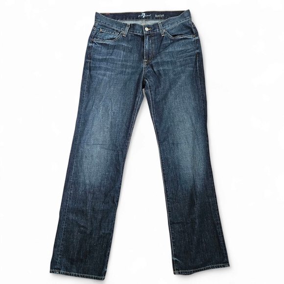 7 For All Mankind Austyn Relaxed Straight Size 33x34 (35x34) Mens - Picture 1 of 12